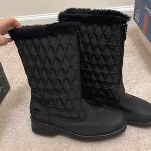Totes Black winter boots
